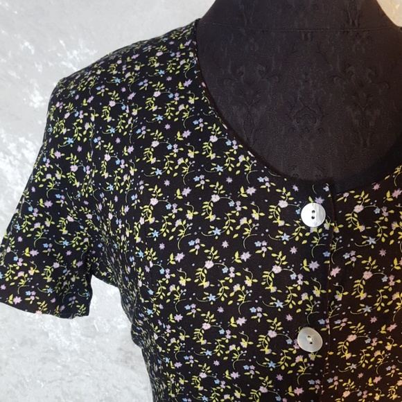 Vintage Dresses & Skirts - 90's Floral Maxi